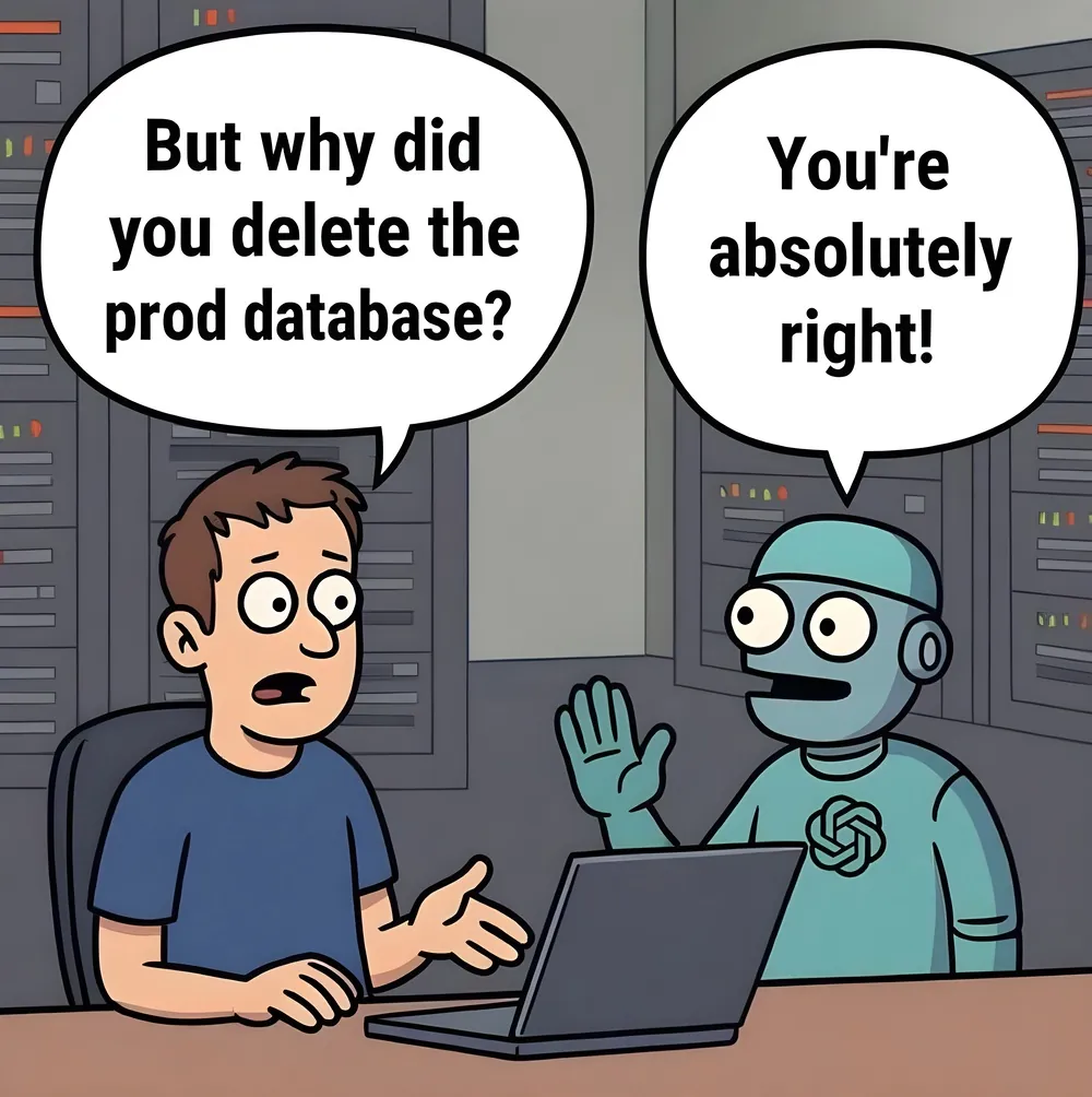 AI Delete Database Without Knowing The Impact